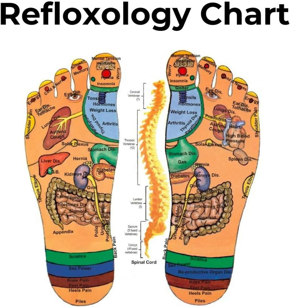 Reflexology Foot Pressure Point Massage Tools Mat Massage Slippers Slides Sandals Shoes, Back Knee Feet Arch Heel Pain and Tension Relief Products Gifts (Xl-Men(10-11)Women(11.5-12.5), 1Pair)